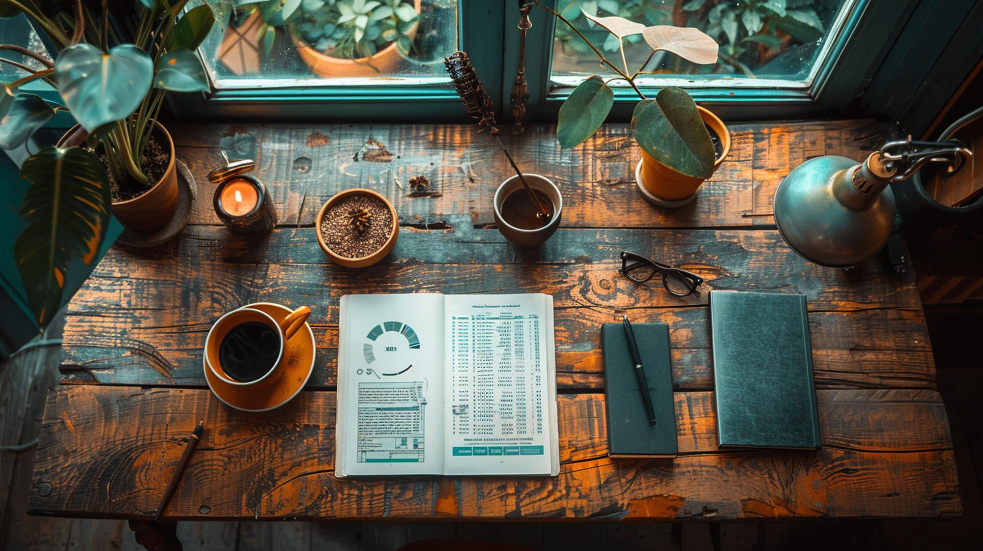 Pricing concept: tasting menu and notes